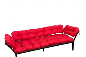 Садовый диван "Дачный" с подлокотниками